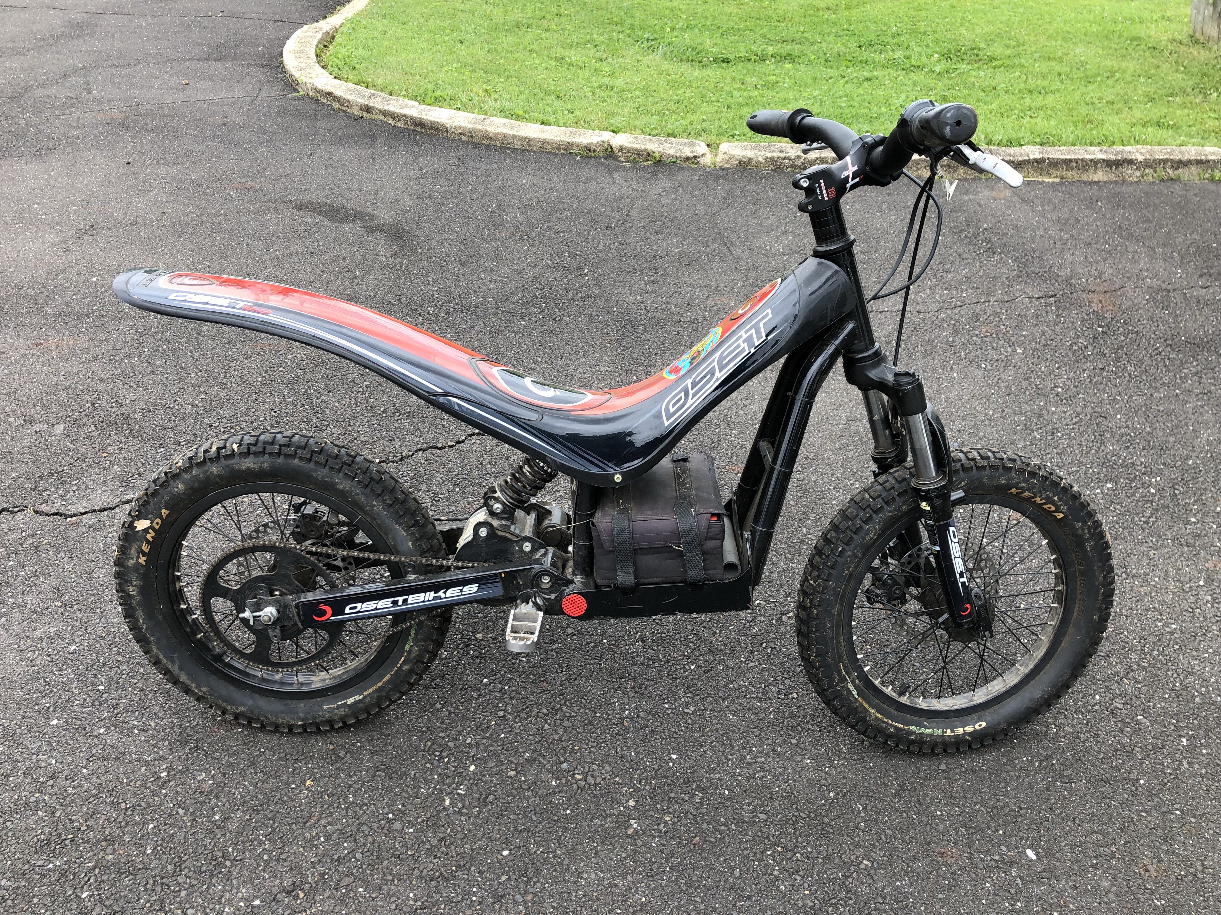 oset 16.0 electric trials bike